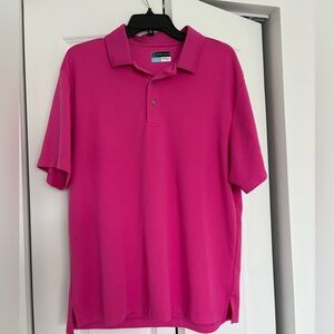 PGA Tour Pink Golf Shirt